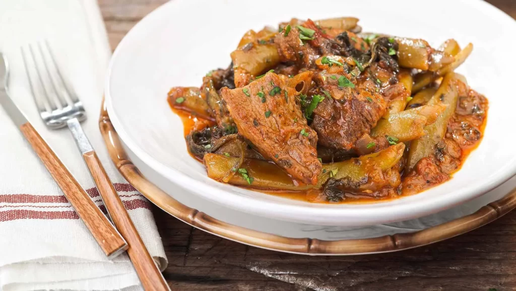 Χοιρινό με φασολάκια